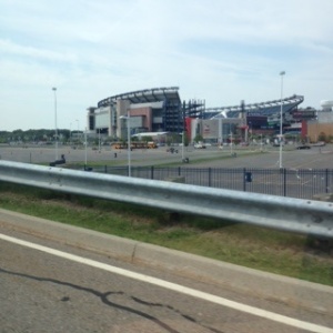 Patriot Place: Home of the New England Patriots.